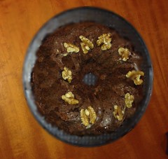 pastel de chocolate a tres vueltas de coletero