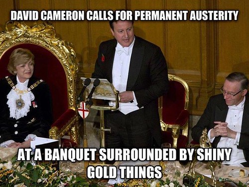 cameron austerity gold