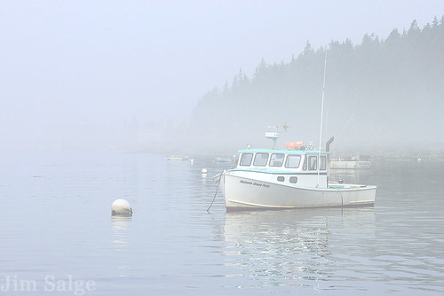 Lobster Boats in the Mist