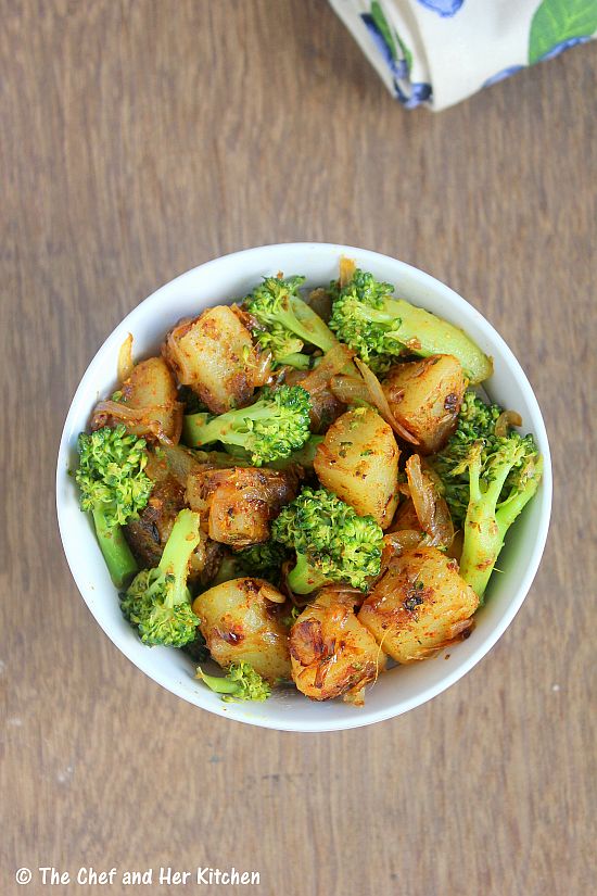 potato broccoli curry