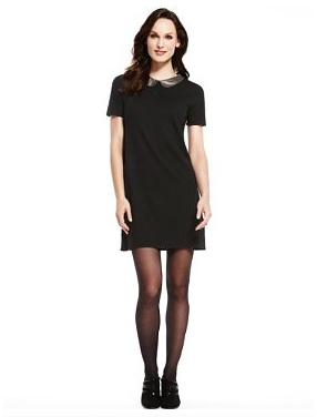 M&S Collection Peter Pan Suedette Collar Knitted Dress - Marks & Spencer - Google Chrome 01092013 220001.bmp