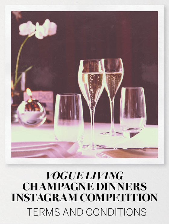 Champagne Dinners Instagram Competition Terms & Conditions
