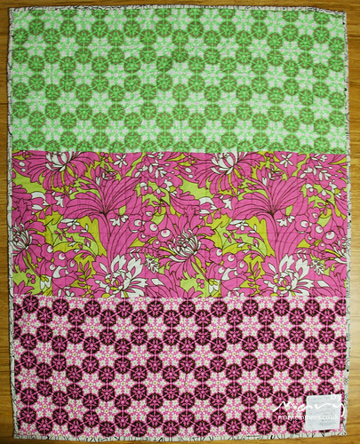 Books for Baby Quilt - back