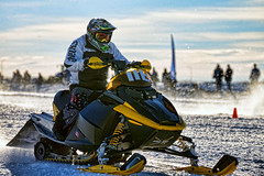 Saskatchewan Snowmobile Drag Racing