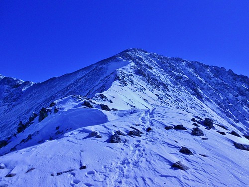 Upper West Ridge of Atlantic Peak