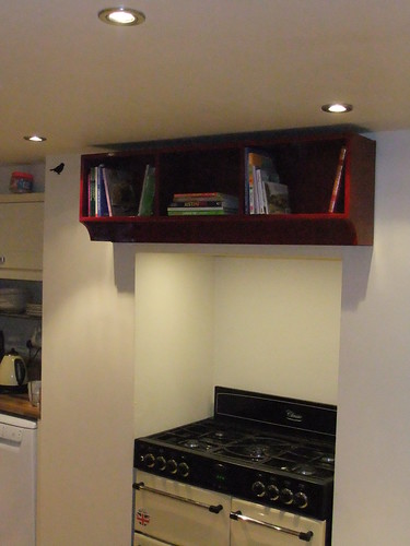 Shelves with Cookery Books