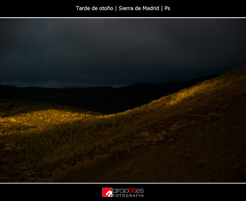 Tarde de otoño | Sierra de Madrid by alrojo09