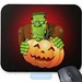 #Frankenstein #Monster #Cartoon with #Pumpkin #Mousepads