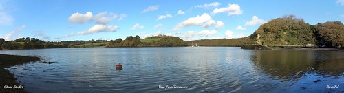 View from Turnaware, River Fal by www.stockerimages.blogspot.co.uk