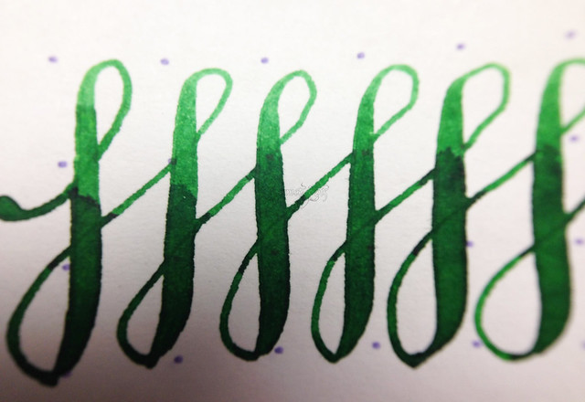 @Kaweco Green/Palm Green Ink @JetPens Flex