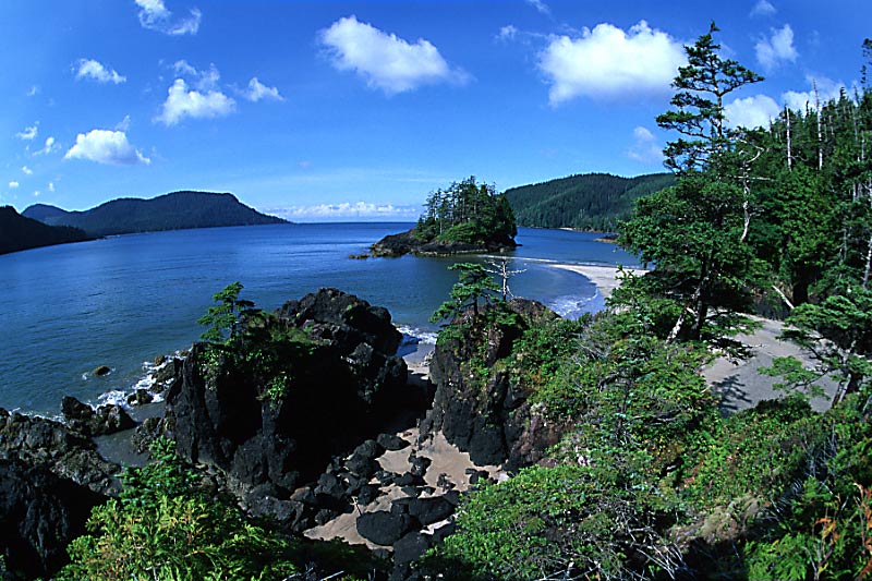 San Joseph Bay, Cape Scott Provincial Park, North Vancouver Island, British Columbia, Canada