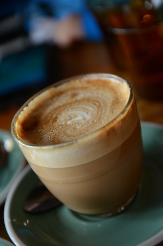 Caffe latte AUD3.80 + AUD0.50 exra shot - Mr Brightside, Caulfield South