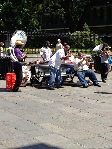 Dixieland Band at Jackson Square