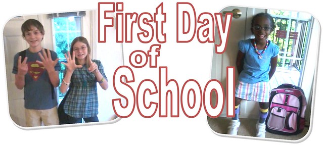 First Day of School 2013