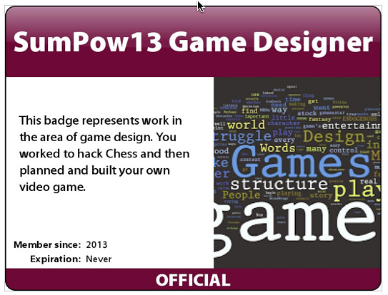 badge gamedesign