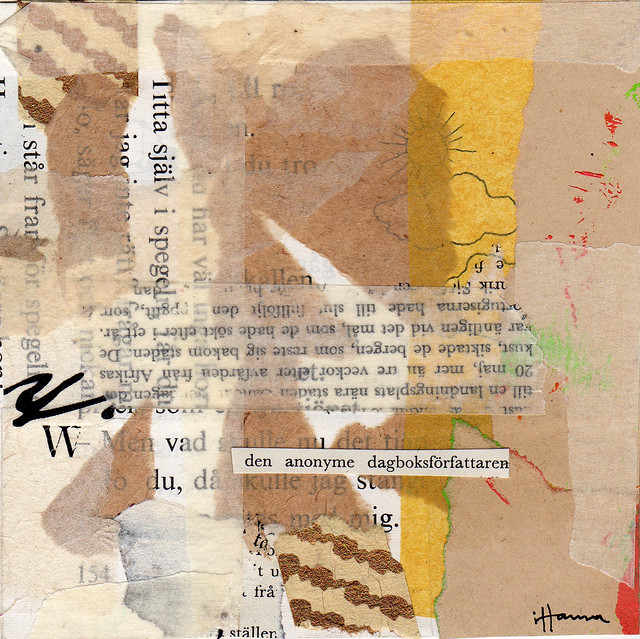 Collage: The Anonymous Diary Writer