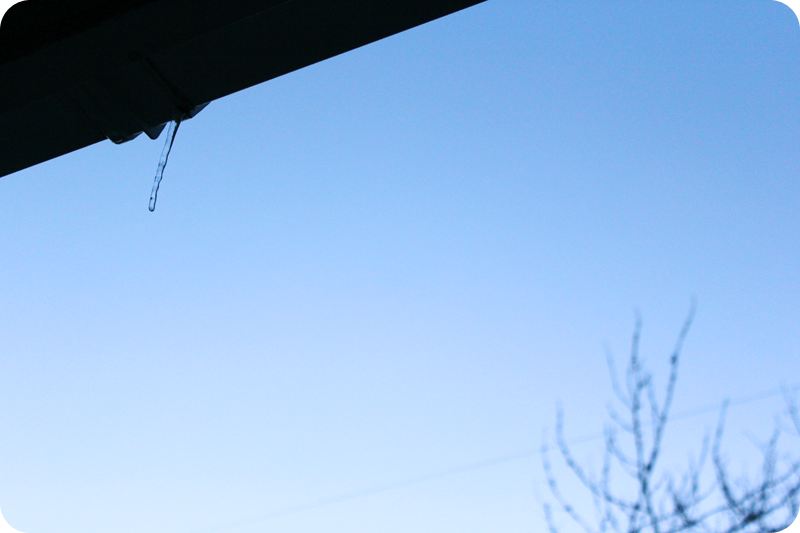 {december 3} icicle