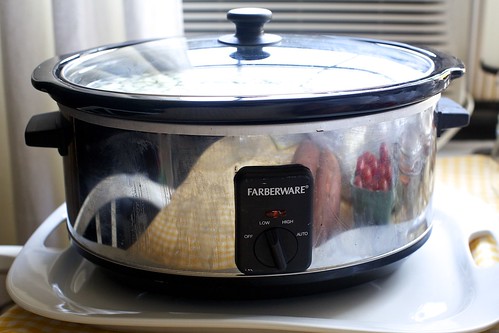 slow-cooker in the living room