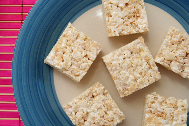 browned butter rice crispy treats 6