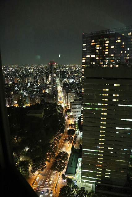 Night view of the Western side of Shinjuku