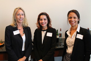 Kim Casters, Jaffe; Marie Gravel, Information Services Group; Marisa Murillo, Jaffe.