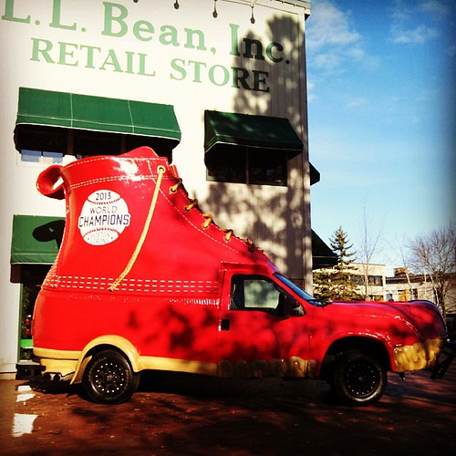 #RedSox #LLBean boot mobile #BostonStrong