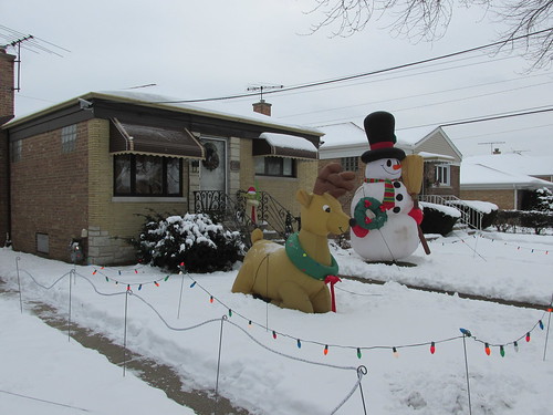 It's Christmas time in North Riverside Illinois.  December 2013. by Eddie from Chicago