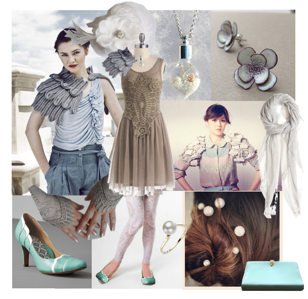 Greys of Winter on Polyvore
