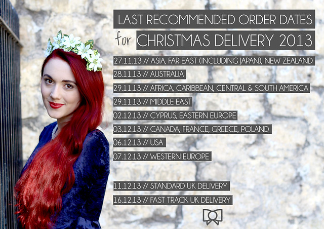 last order dates 2013