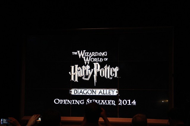 CityWalk, Harry Potter announcements at Universal Orlando