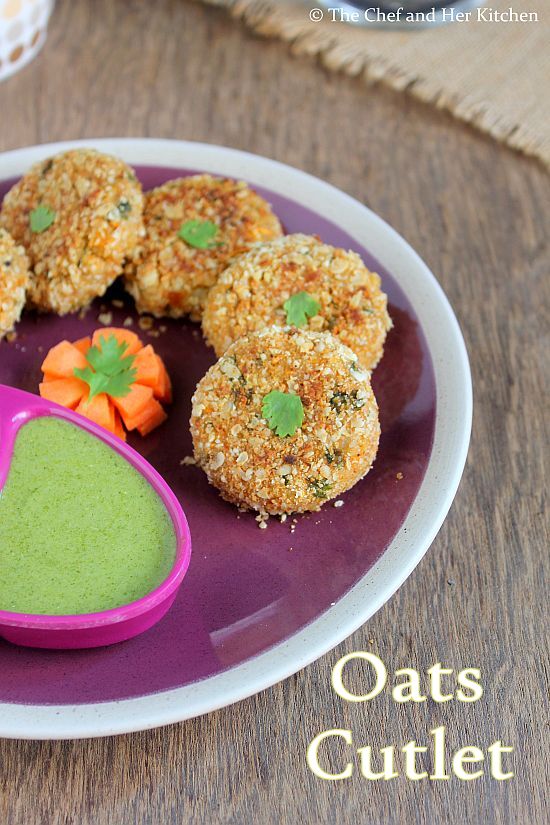 oats cutlet