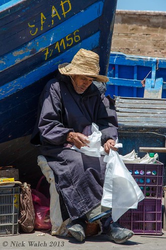 Man by the Port - Essouira Morocco