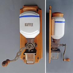 HP–Material Culture, Wall-mounted Coffee Grinder