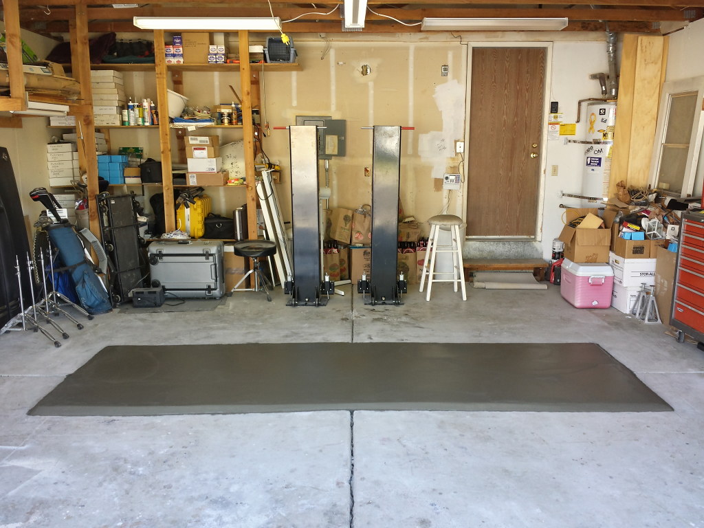 Car Lift Concrete In Vacaville