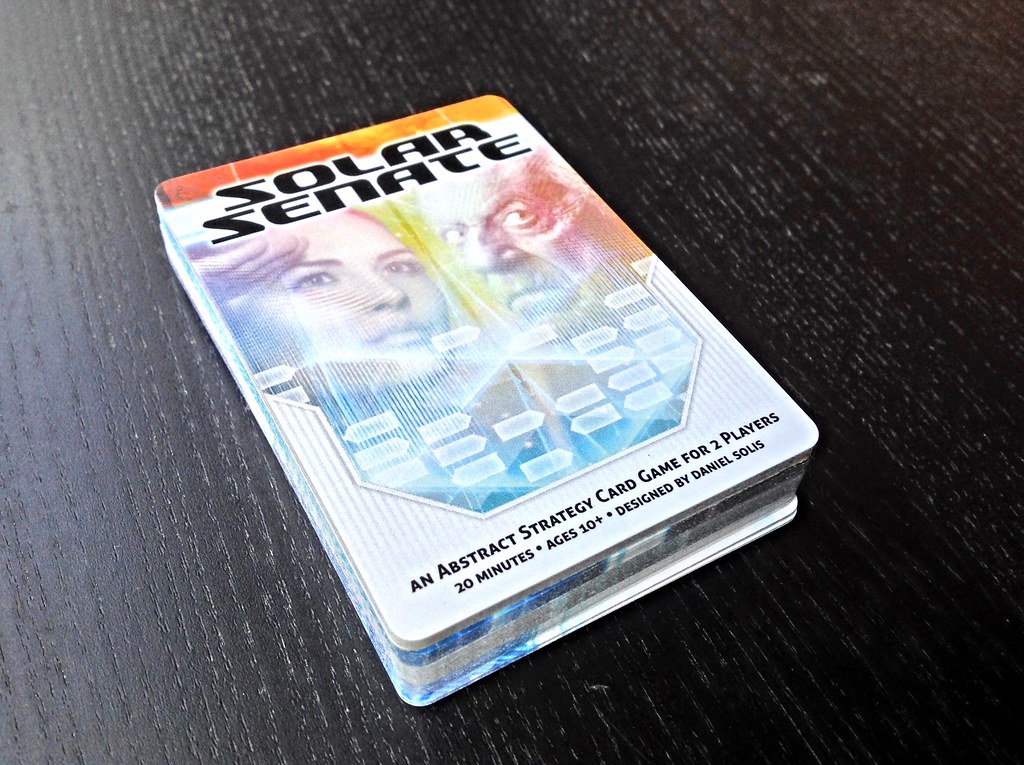 Sample of Complete SOLAR SENATE deck (50 Cards)