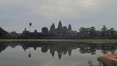 Reflecting pool. Angkor Wat, Cambodia