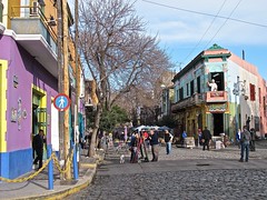 Argentine Quartier de la Boca ,caminito