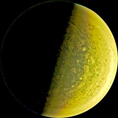 JunoCam South Pole of Jupiter