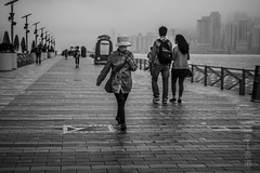 雨季－香港－黑白