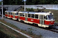 Kryvyj Rih Straßenbahn 1992 und 2002