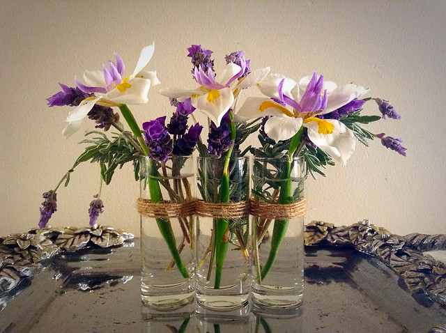 DIY on a budget flower vase