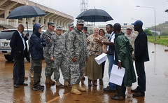 First shipment of the ramped-up U.S. military response to Ebola arrives in Liberia