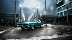 1969 Dodge Charger in Bright Turquoise