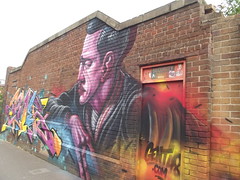 Graffiti street art - Bradford Street, Digbeth - Connaught Square - Gent 48.com