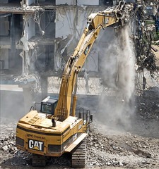 Demolition of The Center City Best Western