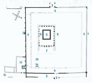 Plan du temple