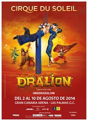 Espectáculo Dralion Cirque Du Soleil en Las Palmas de Gran Canaria