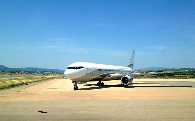 Private jet at OLB