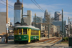 Charlotte Straßenbahn 2009 und 2017