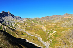 Col de Pouriac (2506 m) et Cime de la Bonette (2860 m)